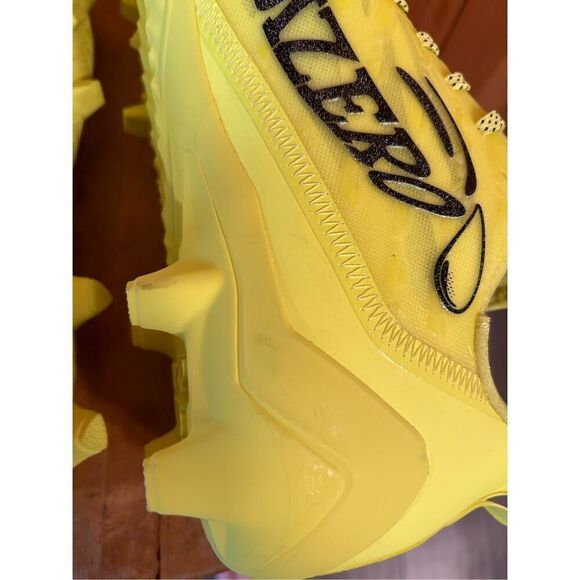 Adidas Adizero Big Mood Cleats Solar Yellow 2022 Football GX7900 Size 13.5 nwt - Picture 8 of 10